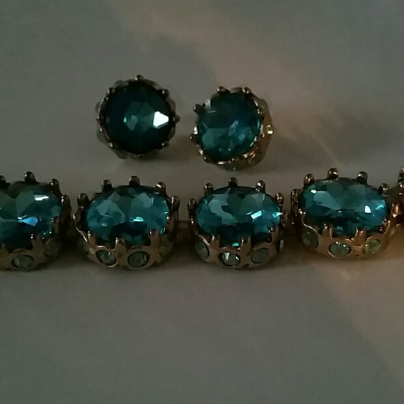Bella Jack Aquamarine Bracelet & Earring set - Picture 2 of 6